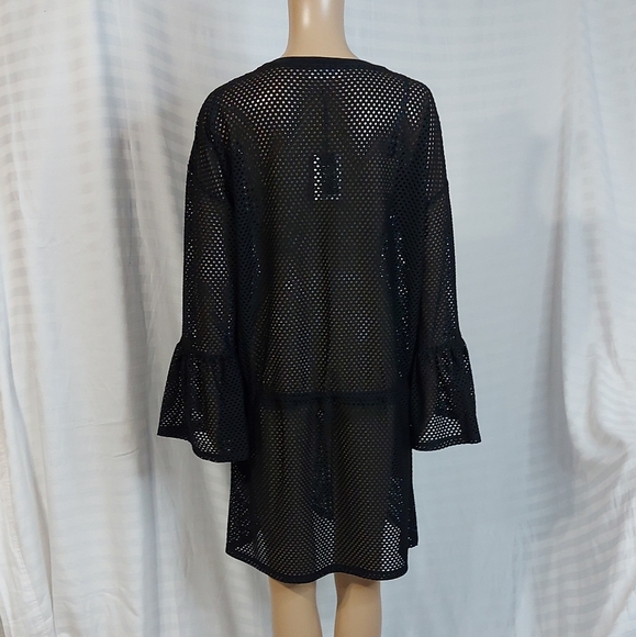 Calvin klein coverups size Large/XLarge Long sleeves color black - Picture 13 of 16